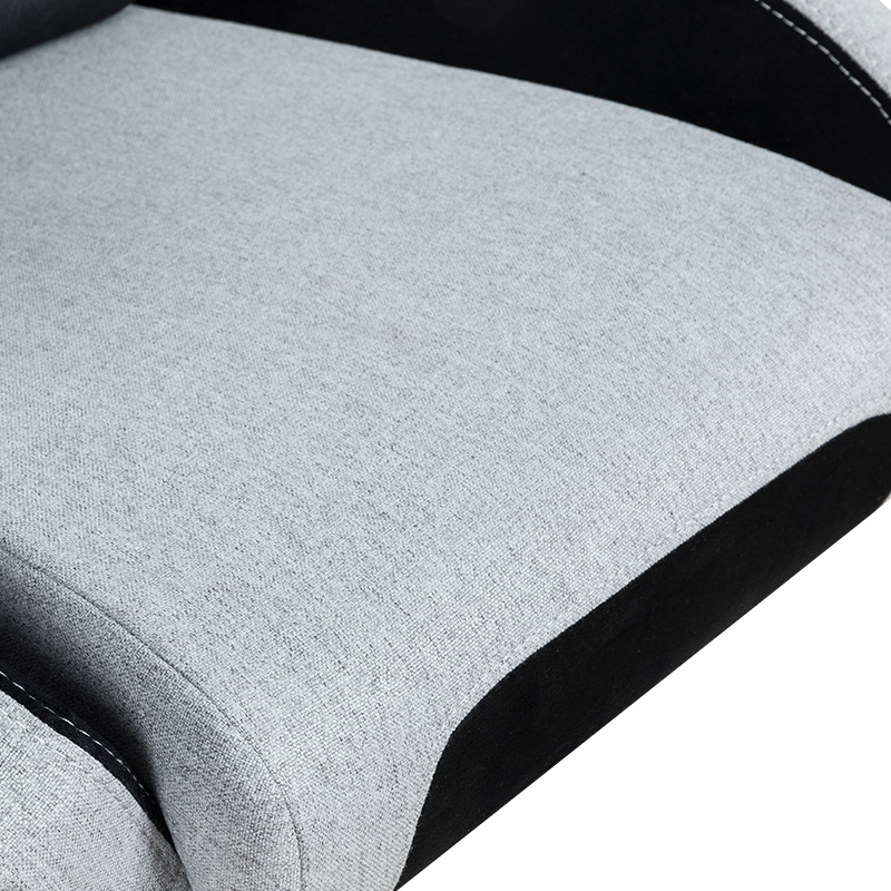 RXGAMER RX-2060-1 Серое удобное игровое кресло с 4D подлокотником и регулируемым наклоном