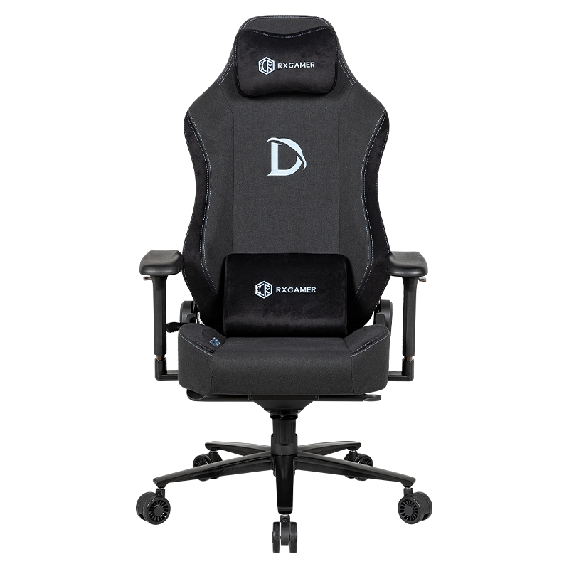 RXGAMER RX-2061-1 Черное многофункциональное игровое кресло с регулируемым подлокотником