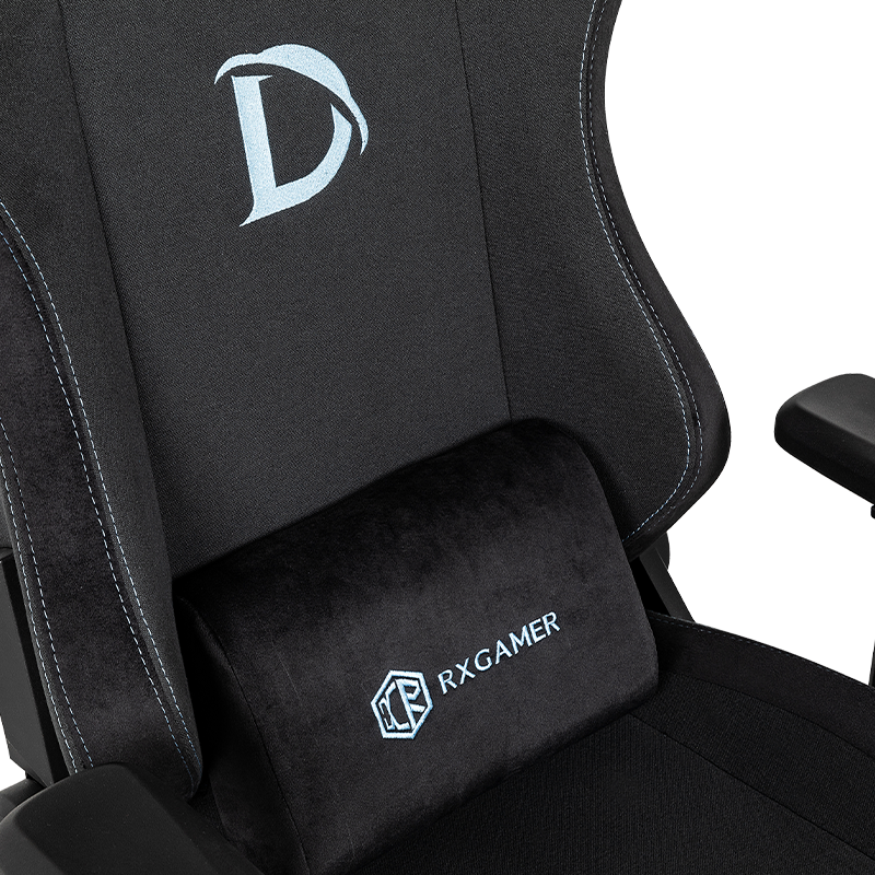 RXGAMER RX-2061-1 Черное многофункциональное игровое кресло с регулируемым подлокотником