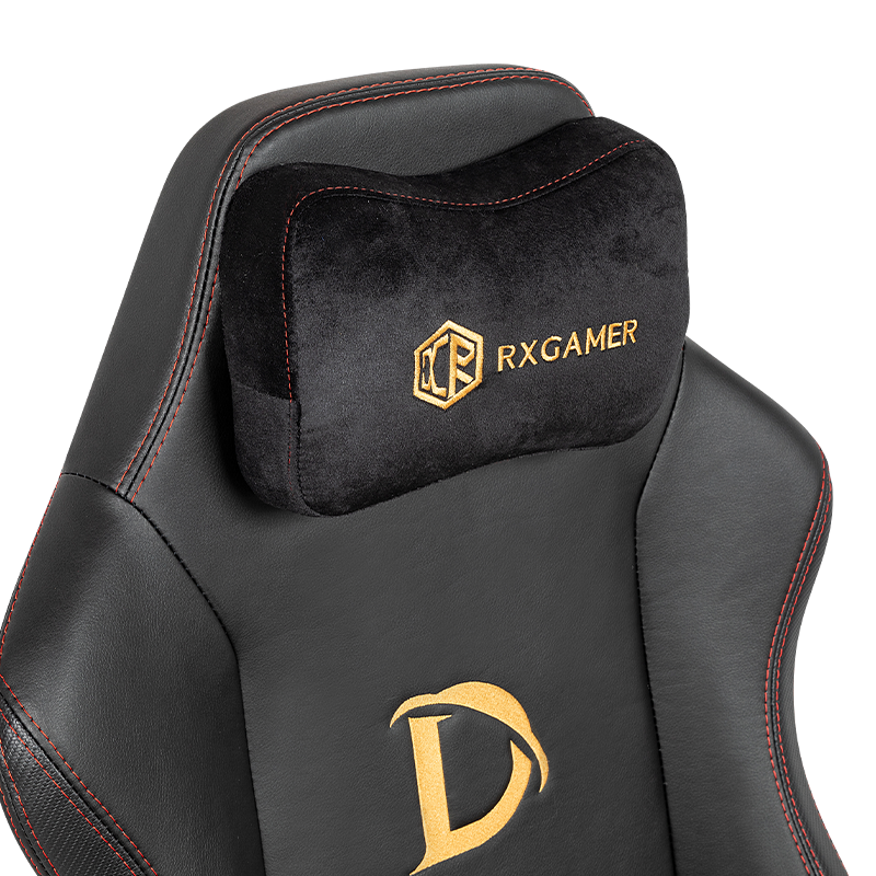 RXGAMER RX-2061 Черное ультрасильное магнитное эргономичное игровое кресло