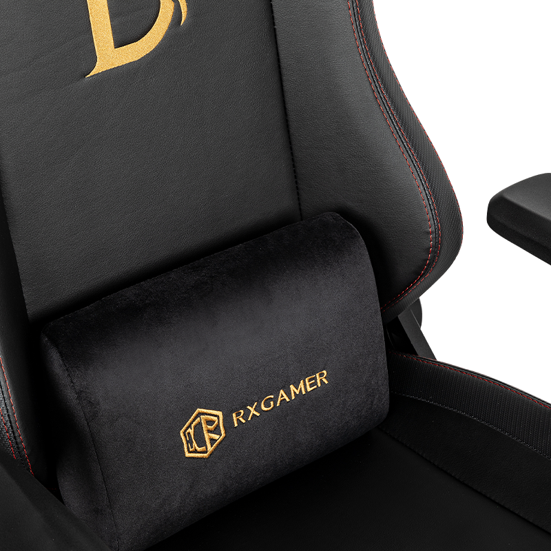 RXGAMER RX-2061 Черное ультрасильное магнитное эргономичное игровое кресло